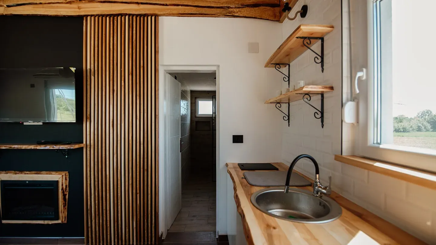 A contemporary kitchen, shown for illustration for a Brossard project