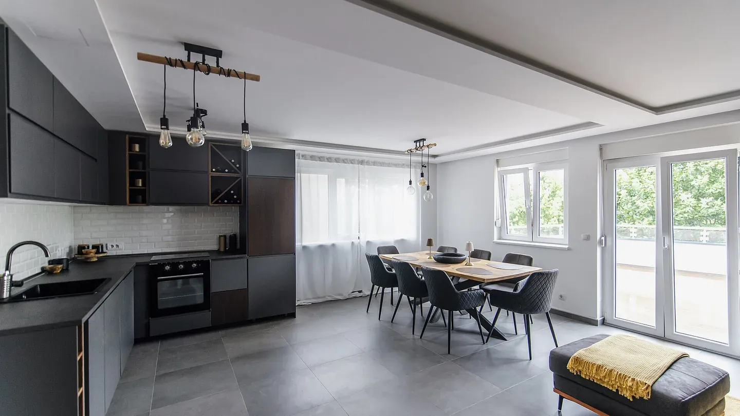Cuisine contemporaine, à titre indicatif pour un projet à Montréal